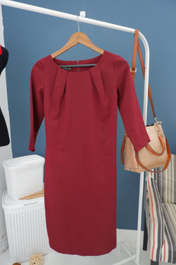 Платье VICTORIA FILIPPOVA бордовое 42 размер, новое