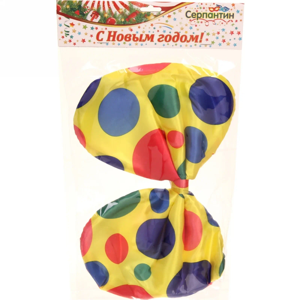 Галстук «Бант радуга», 29 см