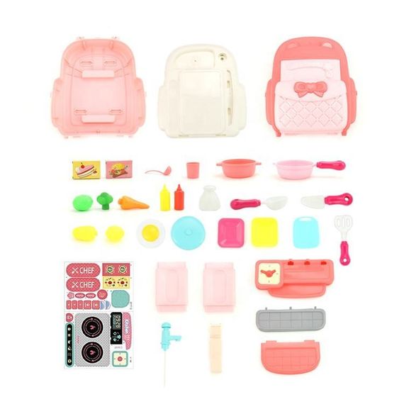 Pink Kitchen Playset PE50007