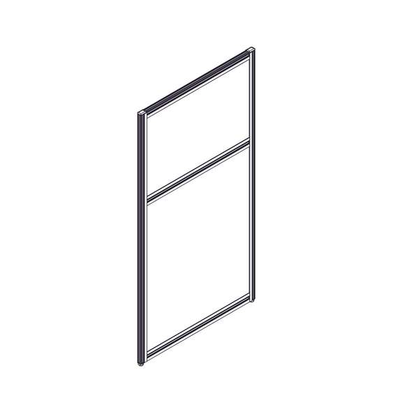 Секция  RAND комбинированной перегородки RP115SL60  600х22х1115