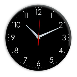 Настенные часы Ideal 927 1 черные (-)