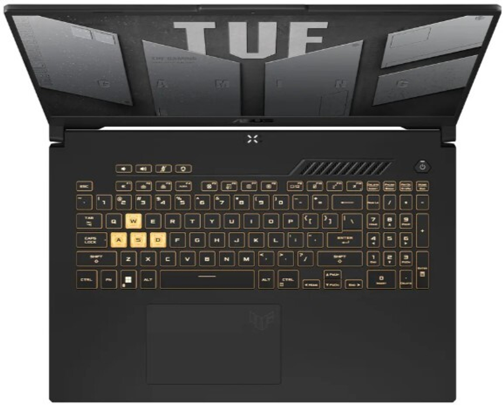 Ноутбук  ASUS TUF Gaming F17 FX707ZC4 17.3 ", Core i5, 16 Гб RAM, 512 Гб SSD, GeForce RTX 3050, Серый