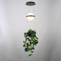 Подвесной Светильник Palma Wall Lamp Шар + Вазон By Imperiumloft