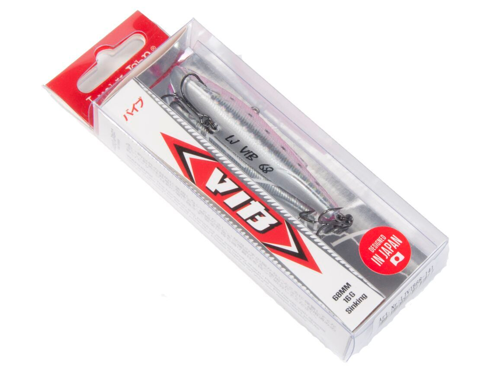 Воблер тонущий вертикальный LJ Pro Series VIB S 68.00/141