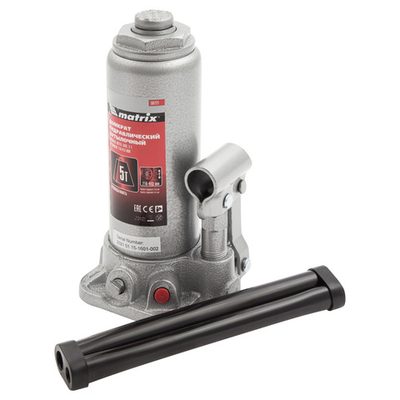 Домкрат гидравлический бутылочный 5 т MATRIX 50721