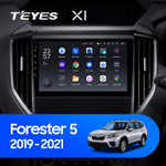 Teyes X1 9" для Subaru Forester 5 2018-2021