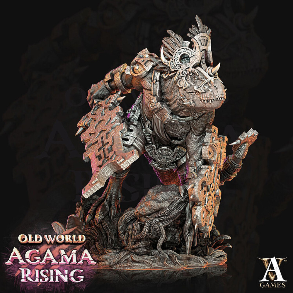 Grand Alliance Order Seraphon Lizardmen Saurus Завр воитель с мечом миниатюра для dnd, днд, pathfinder, фентези, Настольная игра, НРИ, Варгейм, РПГ