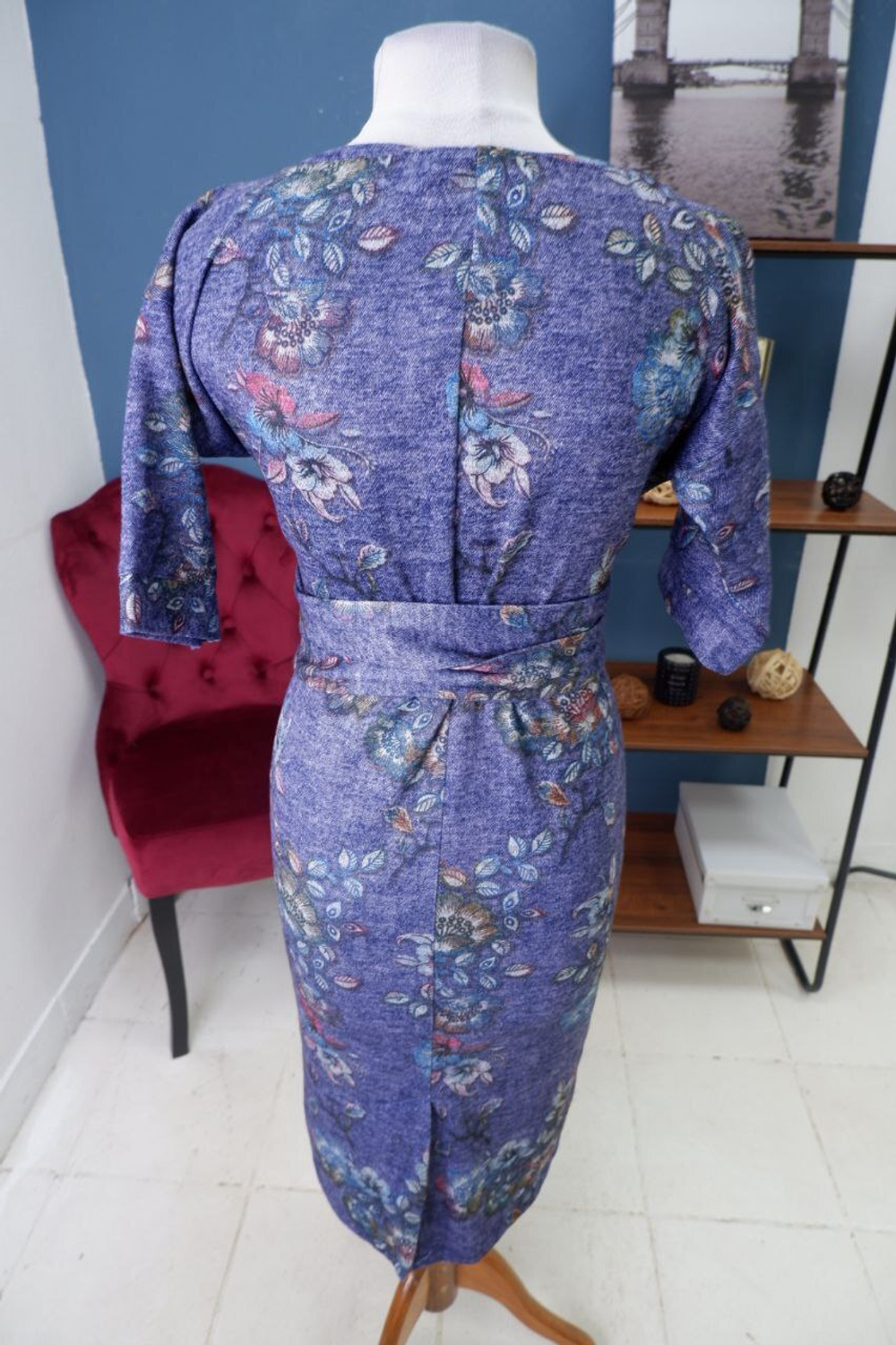 Платье Deniza с цветами 44 размер