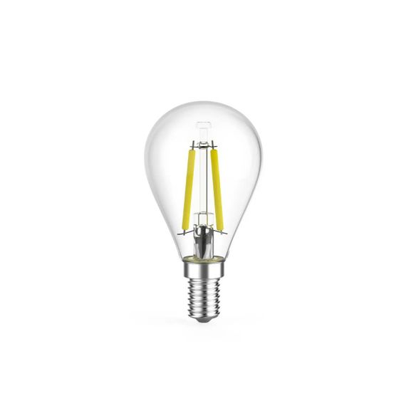 Лампа cветодиодная филаментная Gauss E14 7W 2700K прозрачная 3 шт. 105901107T