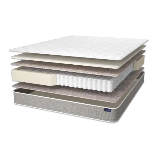 Матрас BuyIdea, 18,5 см, средняя жесткость, независимые пружины