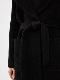 Пальто женское тедди чебурашка, SilverFox (арт. S956cz)