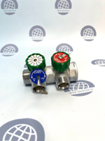 Коллектор FAR 1" на два отвода 3/4" евроконус