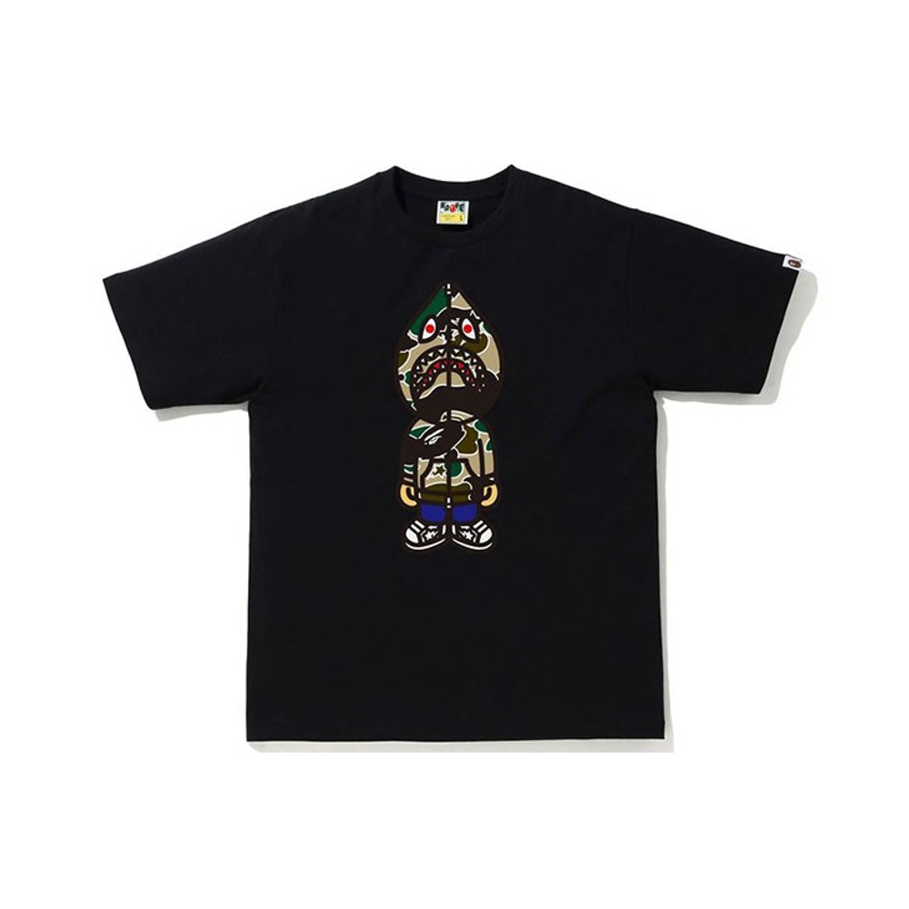 A Bathing Ape Sta Camo Classic Milo Shark Tee