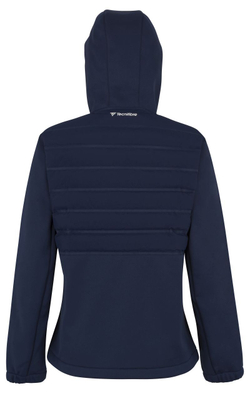 Женская теннисная куртка Tecnifibre Bombshell - небесный