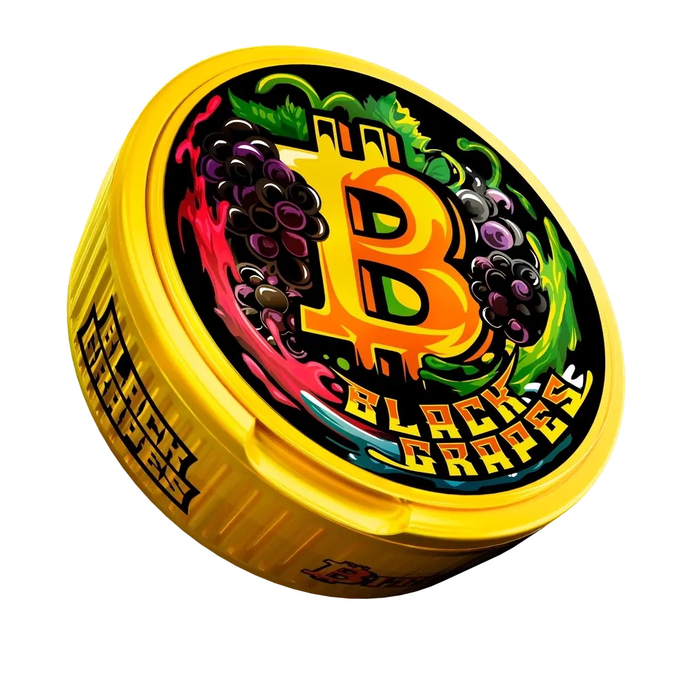 BITCOIN BLACK GRAPES (200 МГ) - ЧЕРНЫЙ ВИНОГРАД