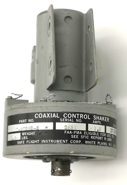 Coaxial control shaker C-07202-3