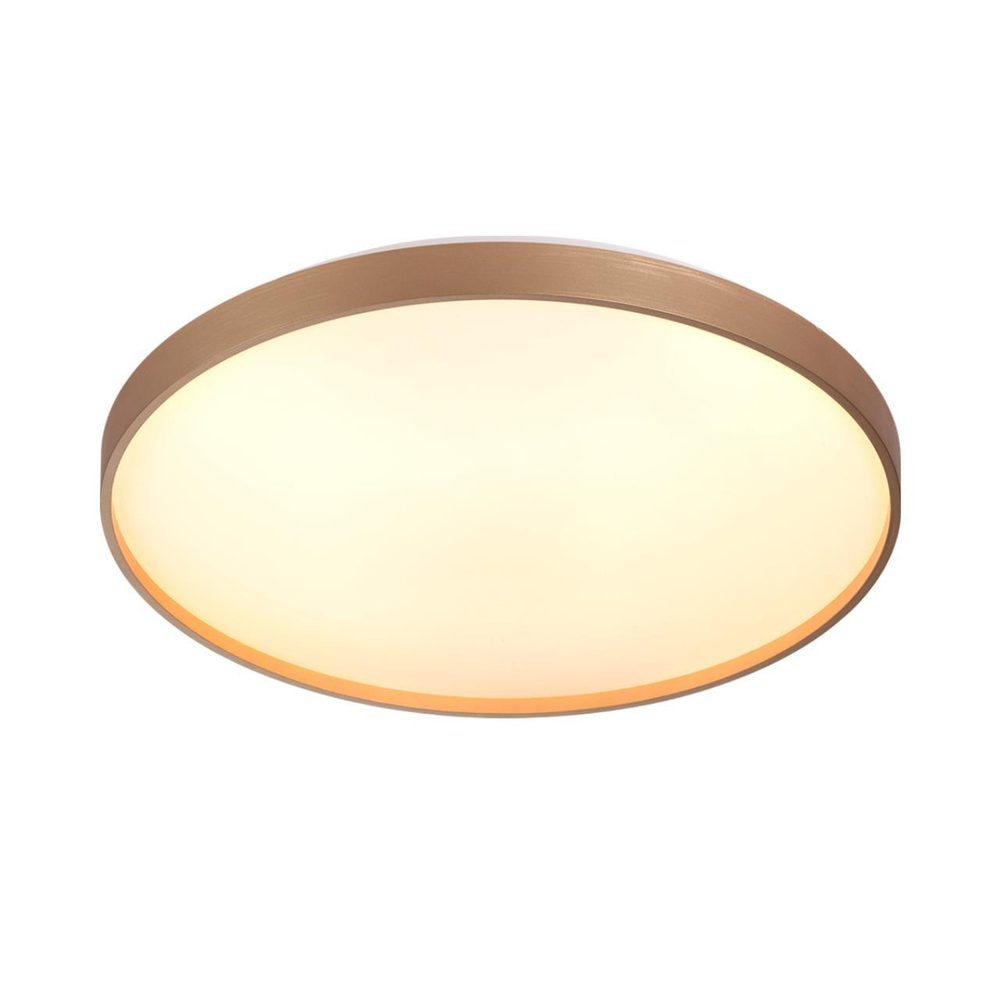 7783/EL TAN SN 000 Светильник пластик/белый/золото LED 70Вт 3000-6000К D498 IP43 пульт ДУ GABY