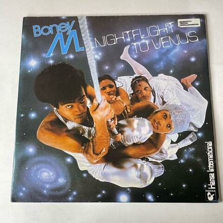 Винтажная виниловая пластинка LP Boney M. Бони М Nightflight To Venus (Германия 1978)