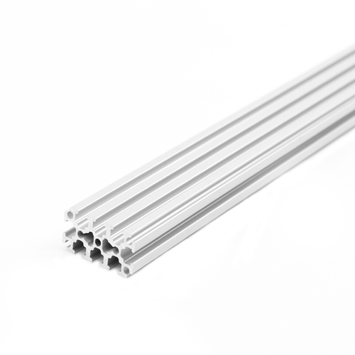 (REV-41-1093) 15mm x 30mm Extrusion - 1m - 90° Ends - Clear Anodized