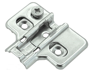 Крестообразная ответная планка с эксцентриком Clip-on под саморез, H0, AQ