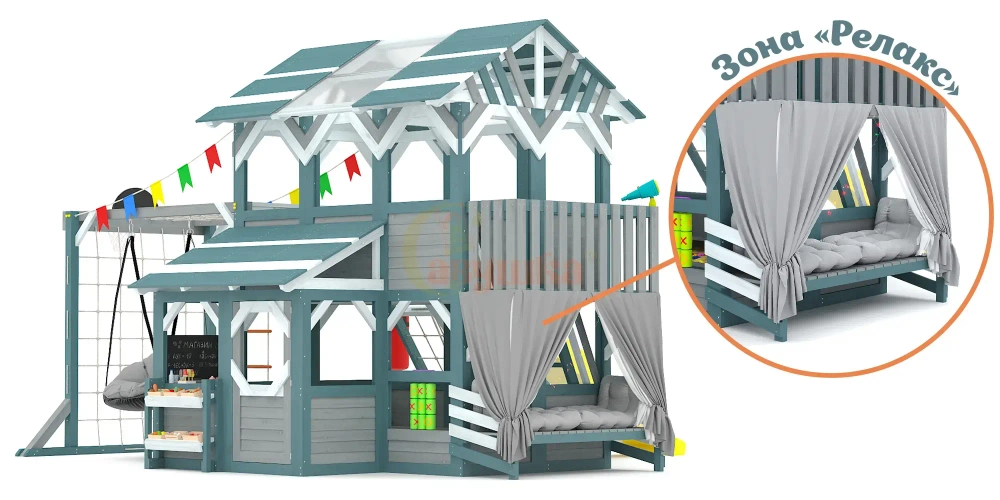 Детский игровой домик Савушка PlayHouse-4