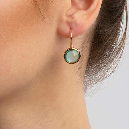 Серьги Possebon Madre Azul A9002.20 BL/G