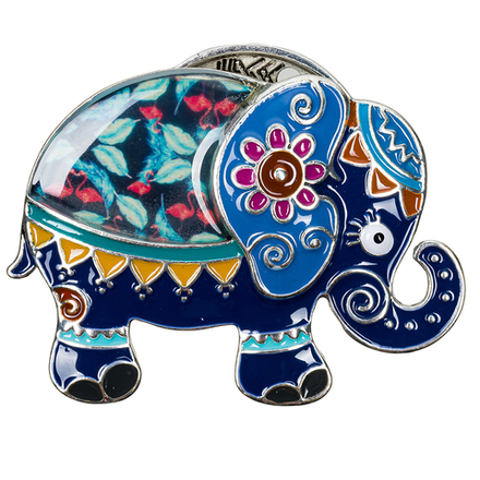 Брошь Shadore Слон XZ2293.23 BL/S