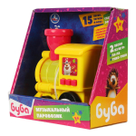 Музыкальный паровозик "Буба" 15 песен, звуков, фраз в коробка HWA1219047-R2 (Умка)