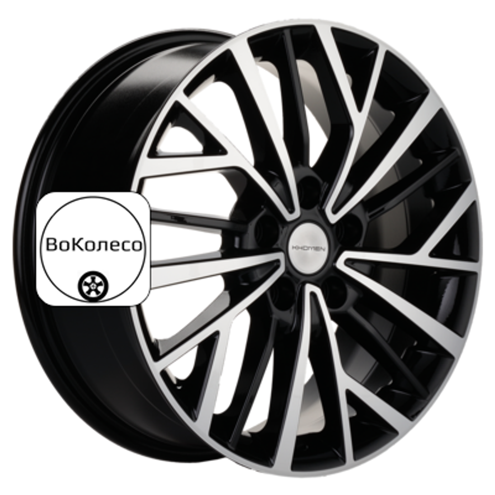 7x17/5x114,3 ET51 D67,1 KHW1717 (Tucson) Black-FP Khomen Wheels