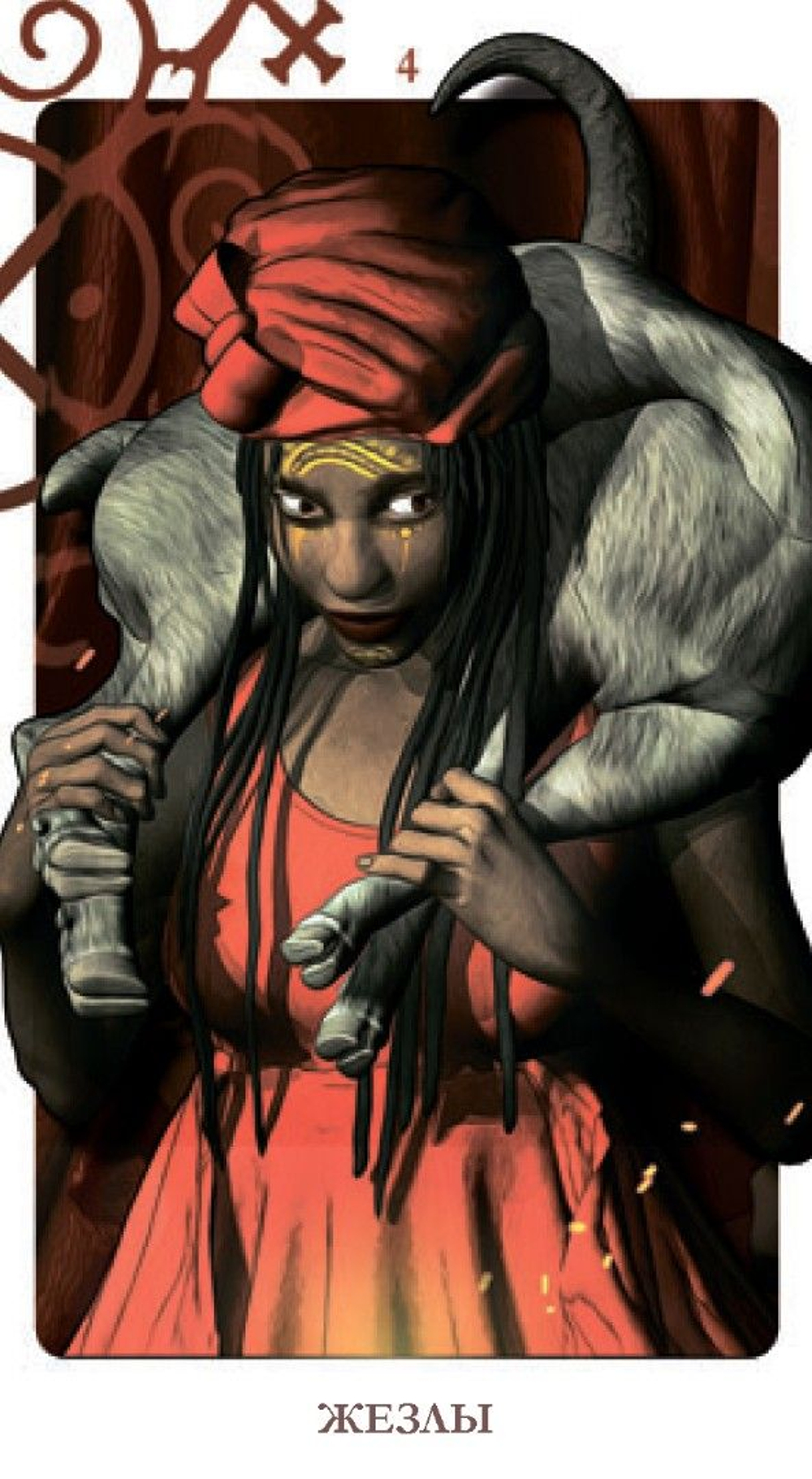 Набор "Таро Вуду. Сундук Духов / Voodoo Tarot. Spiritbox"