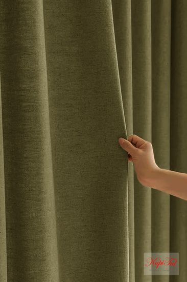 XL-Nemon Blackout 100% (тёмно-бежевый) Шторы полный блэкаут под лён