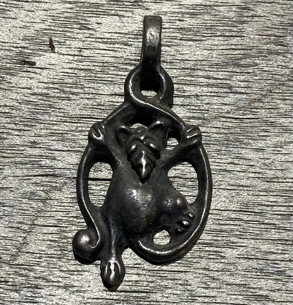 Подвеска. Мышь (серебро)