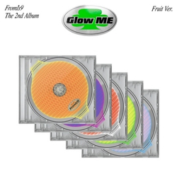 (ПРЕДЗАКАЗ) Альбом fromis_9 - GLOW ME 2nd Album FRUIT 5 Version SET
