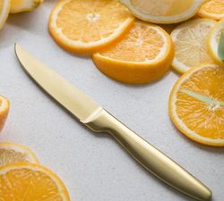 Нож для стейка, сатин/золото, К6