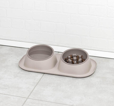 Миска для кормления животных ТВИКС МАКСИ + подарок (миска) М1813