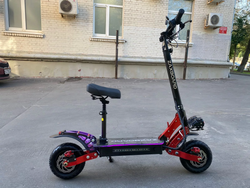 Электросамокат ZAXBOARD Hunter V5 MOTO AQUA TEM-245