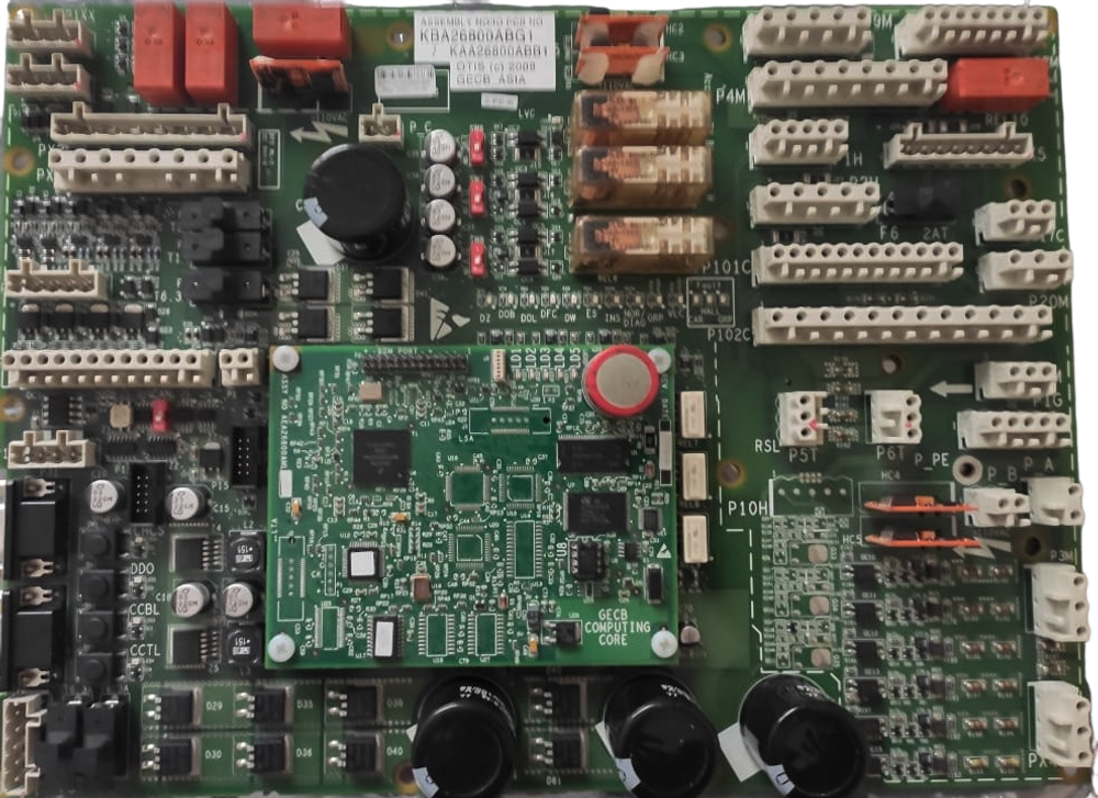 Плата GECB_ASIA (ABB1) (сборка с платой Computing Core) OTIS.