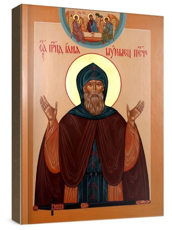 Илья Муромец (рукописная икона)