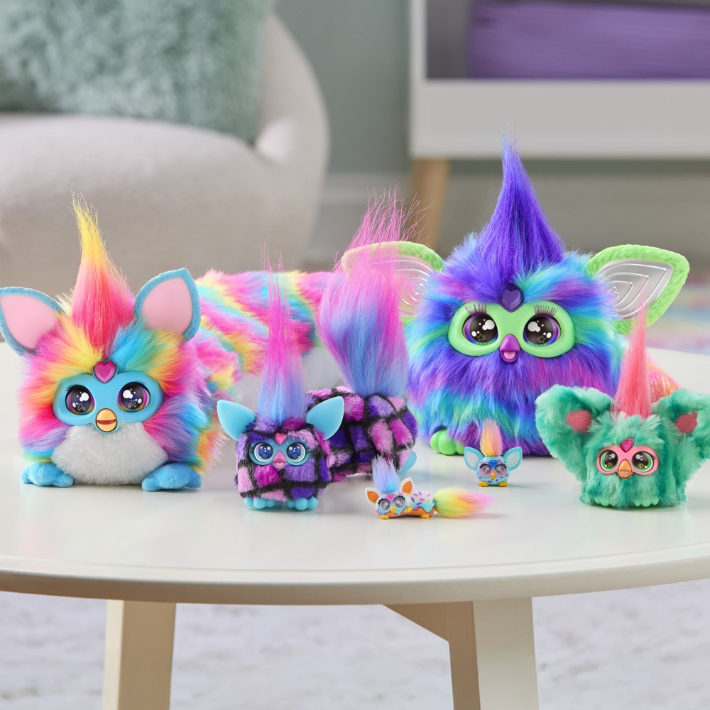Hasbro FURBY Minis - 12-ПАК маленьких фигурок Вечеринка и еда Серия 1 G1951