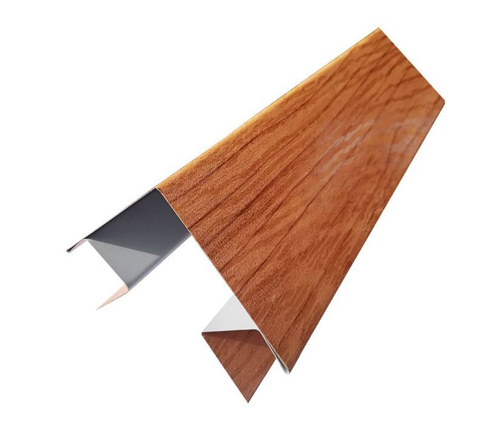 Сайдинг мет угол наружный ЗОЛОТОЙ ОРЕХ