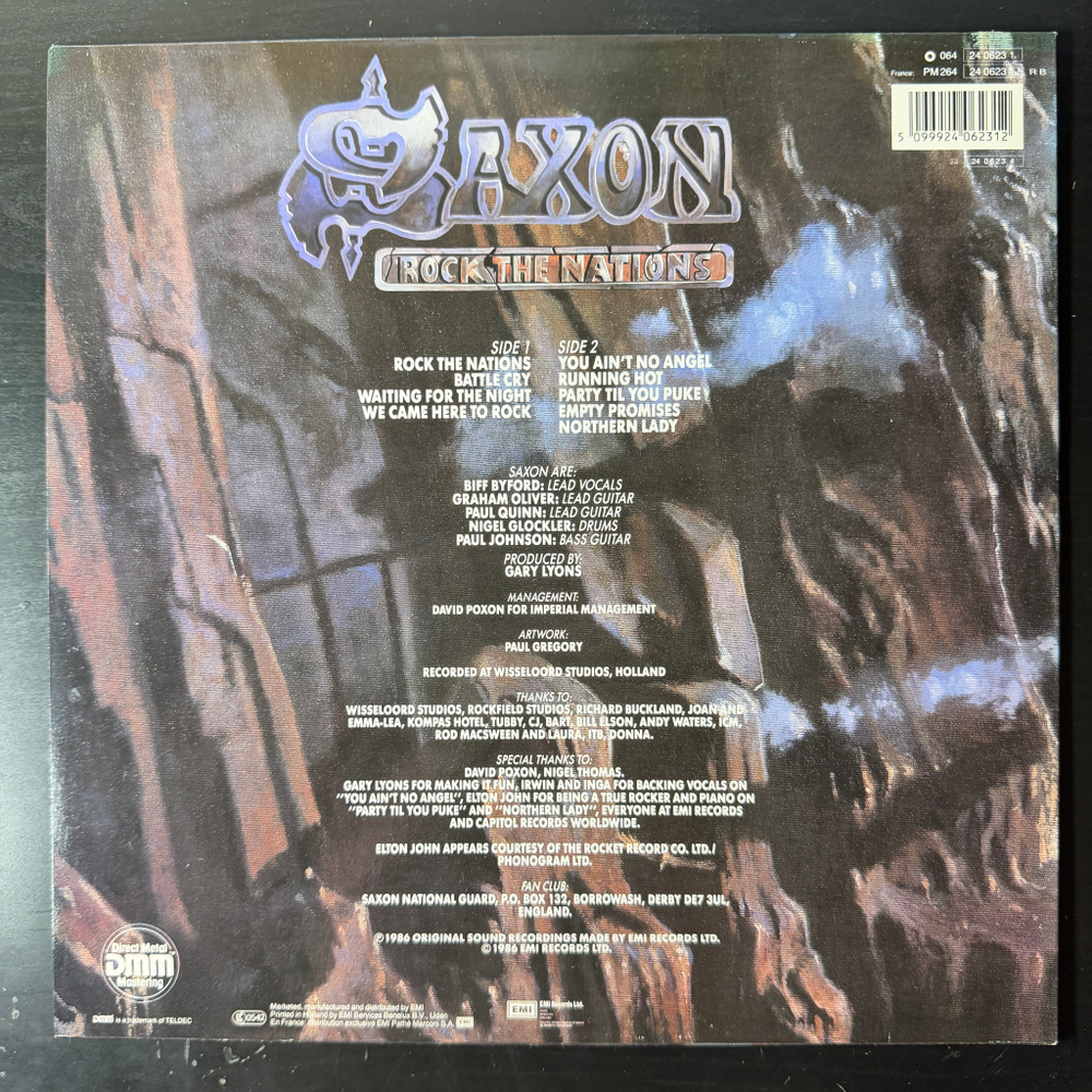 Виниловая пластинка Saxon - Rock The Nations LP