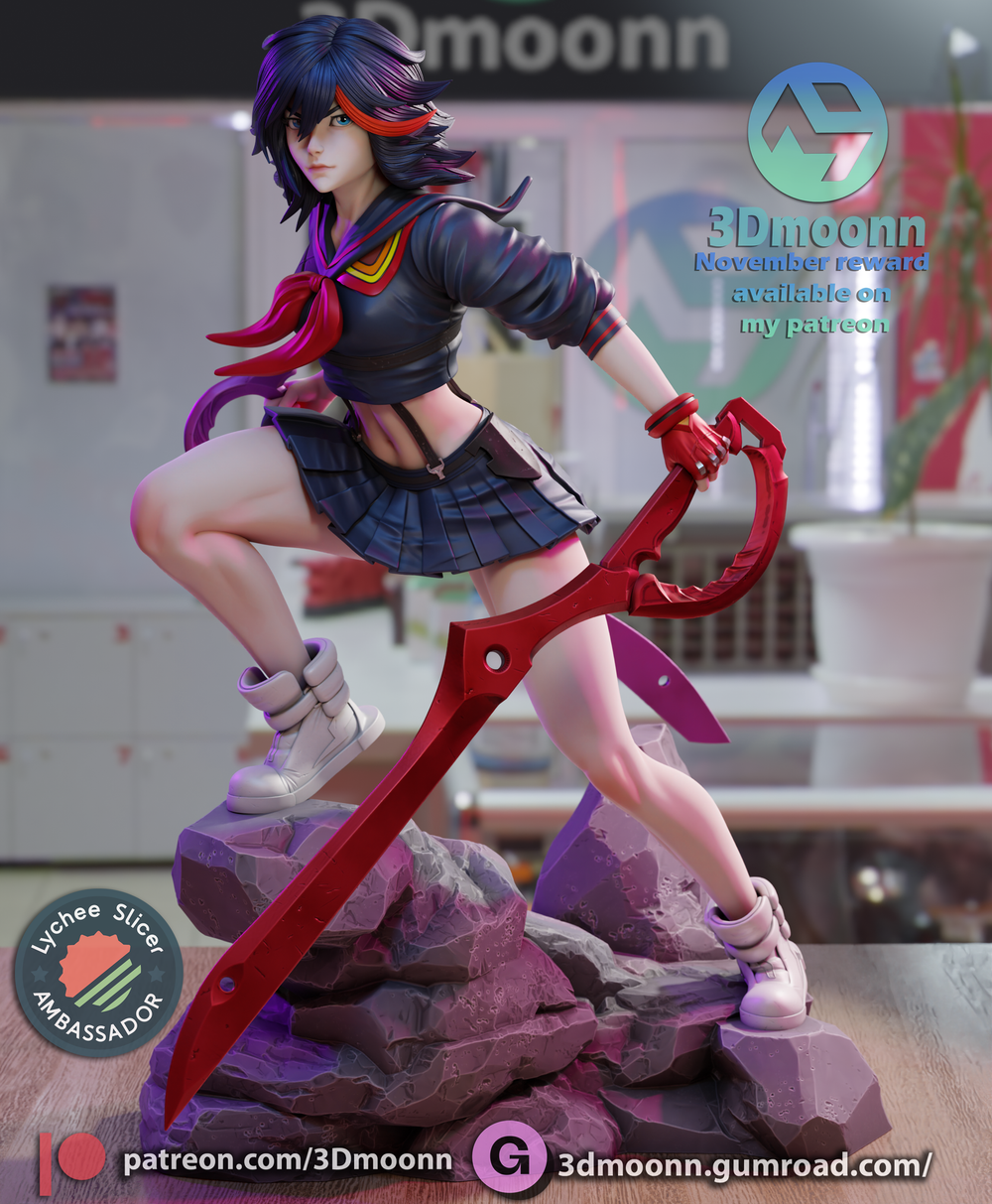 Рюко Матой Убей или умри Фигурка Ryuuko Matoi Kill la Kill