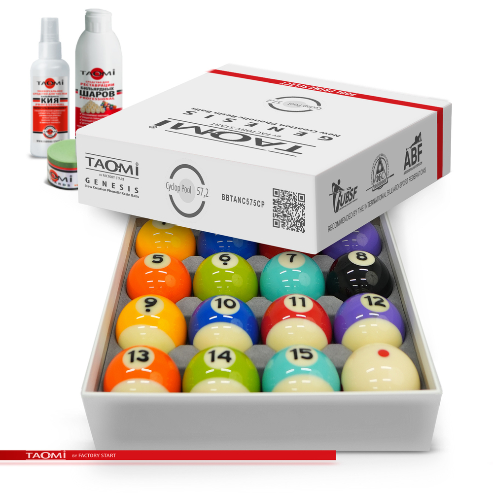 Шары TAO-MI GENESIS C-Pool 57.2 мм