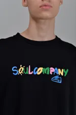 Футболка Soul Company Logo  Черная