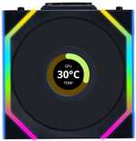 Вентилятор для корпуса Lian Li UNI FAN SL WIRELESS LCD 120 Reverse Blade