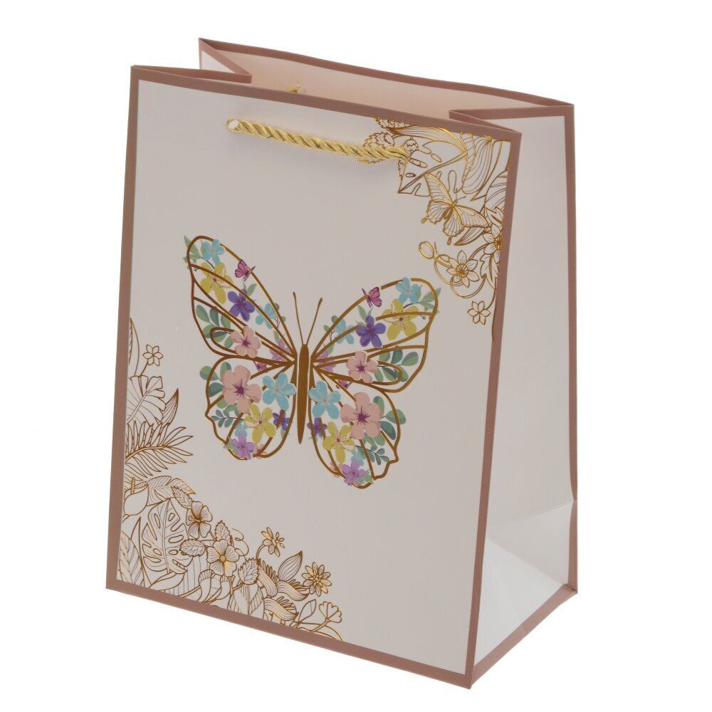 GAEM Пакет подарочный (бумага 210г/м2, блок 12шт), L18 W10 H23 см, 4в.