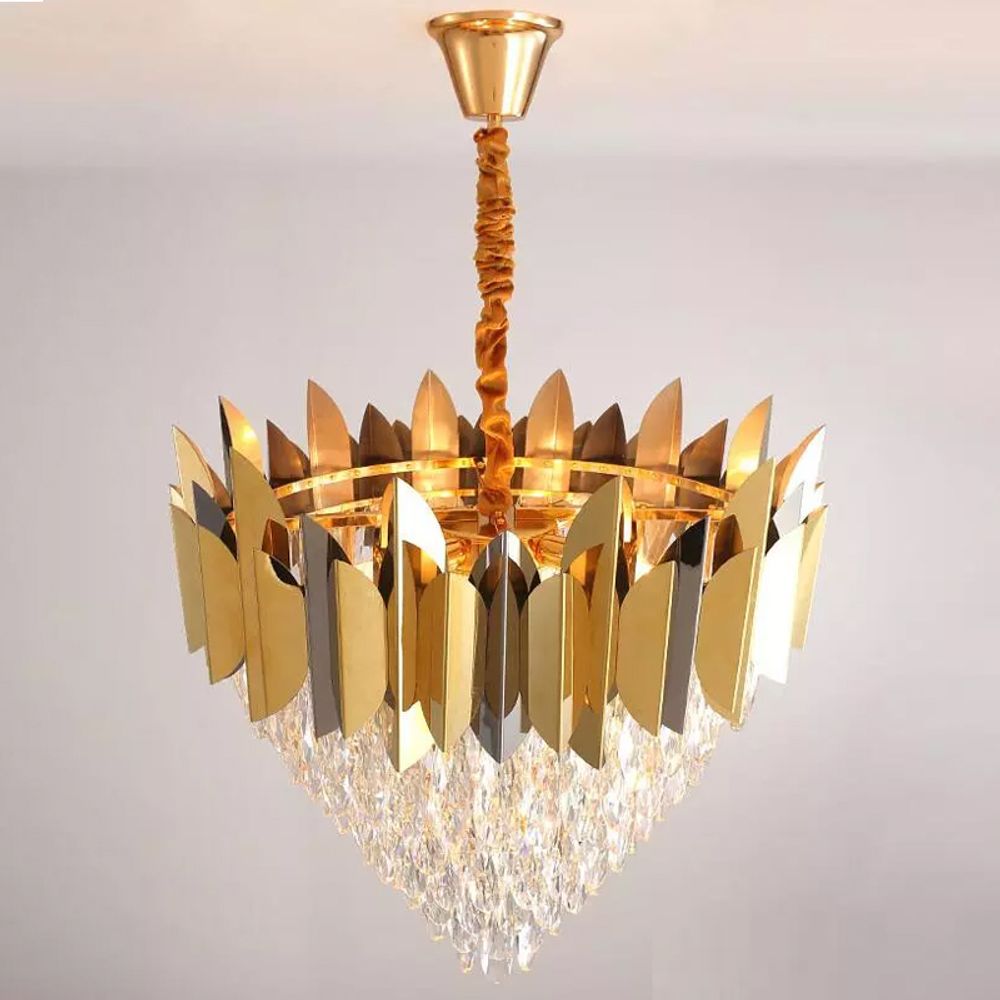 Люстра Jadorel L5+3 gold/black