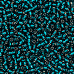 Японский бисер TOHO Round 11/0 (№27BD), с внутренним серебрением, прозрачный