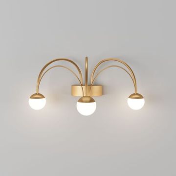 90031/3 / настенный светильник / золото
