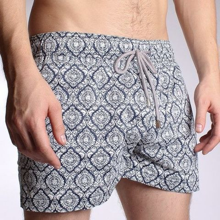 Мужские шорты пляжные Vilebrequin Graphic Navy